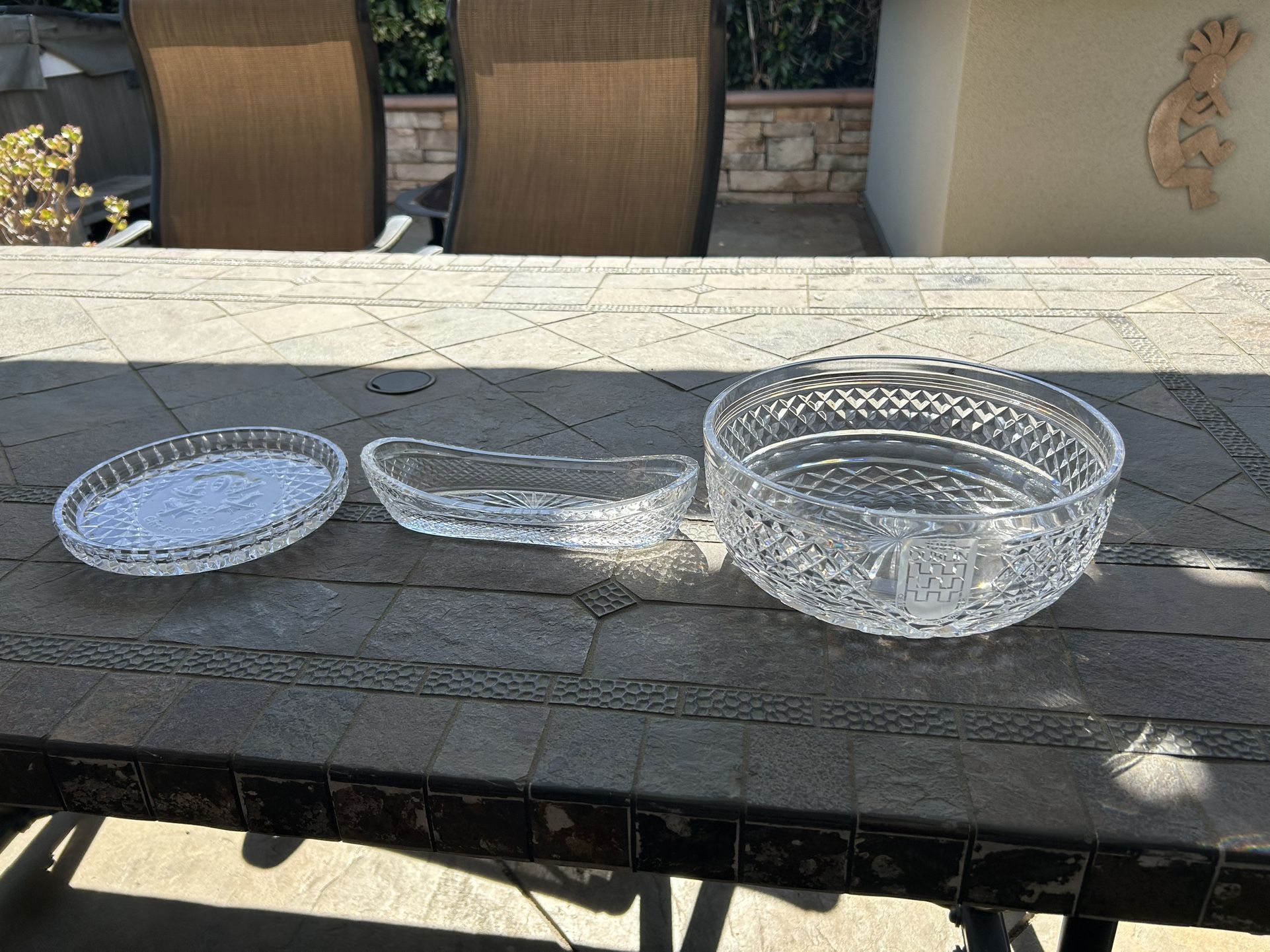 Elegant Waterford Crystal Bowls