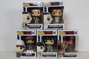 Stranger Things Funko Pop Lot