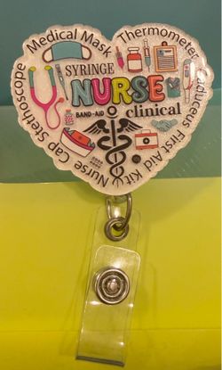 Nurse ID Badge Reel