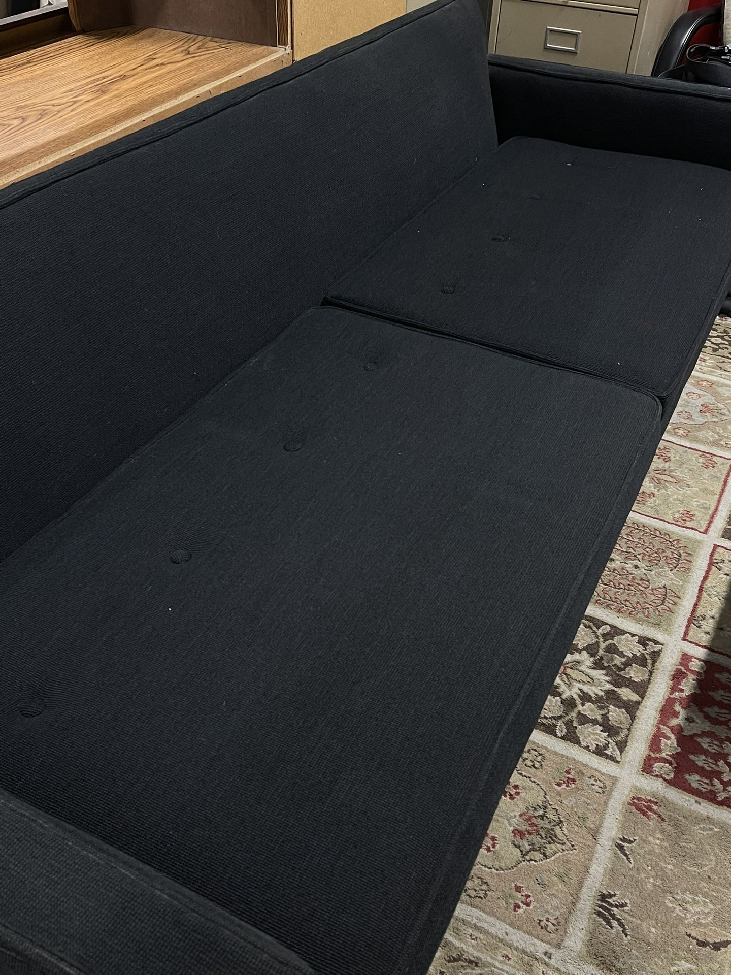 Modern Dark Grey Couch