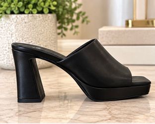 Jeffrey Campbell Black Platform Heels