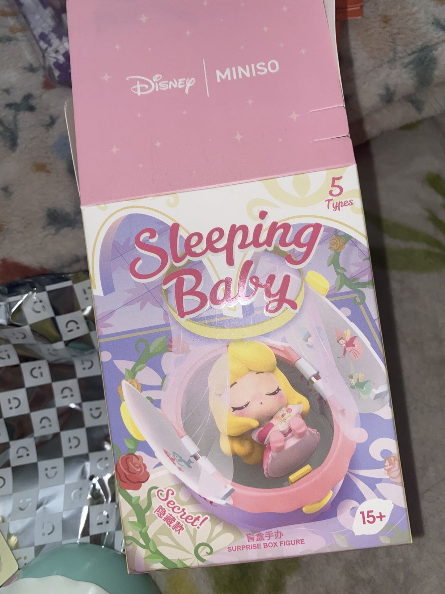 Disney x Miniso Sleeping Baby Blind Box (OPENED BOX)
