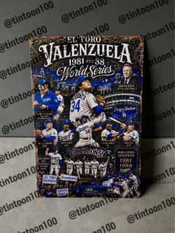 Dodgers Metal Sign