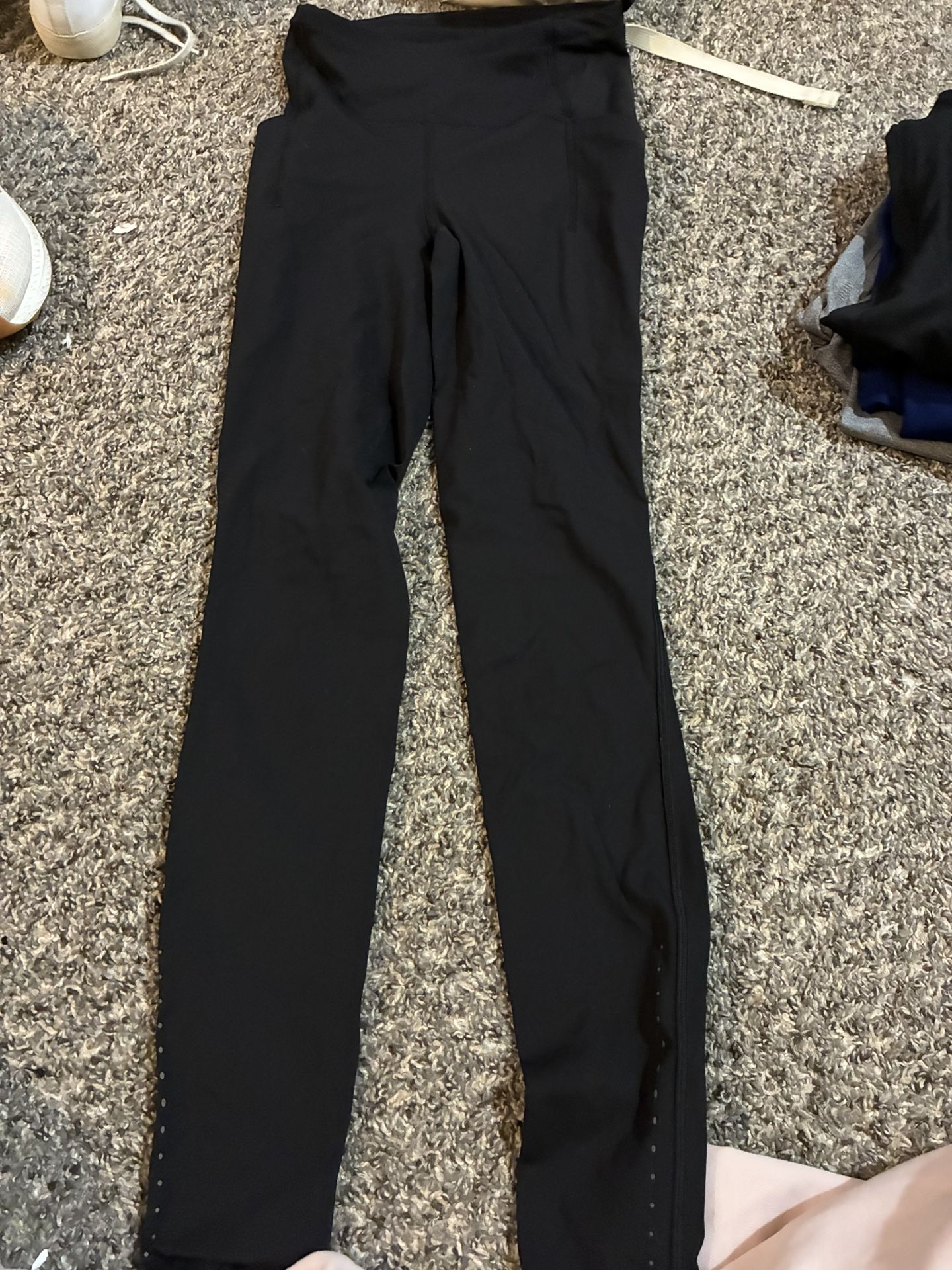 Black Lululemon Leggings Size 2 Black