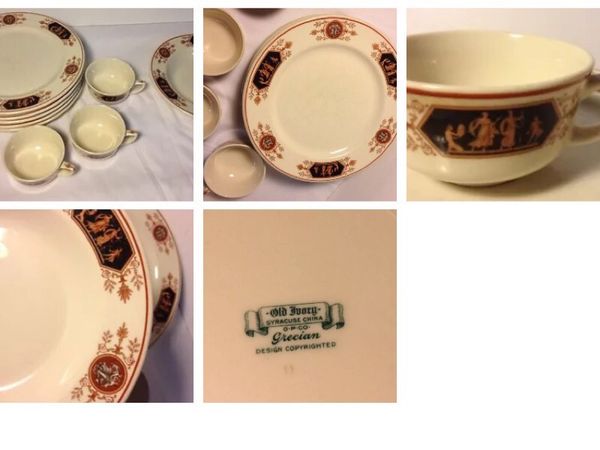 41 Piece Dish Set-Chris Madden Felice Pattern for Sale in Coral ... 41 Piece Dish Set-Chris Madden Felice Pattern for Sale in Coral ...