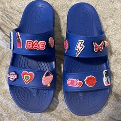 Crocs Blue Size 11 W