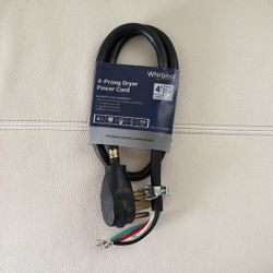 4 ft Prong Dryer Power Cord