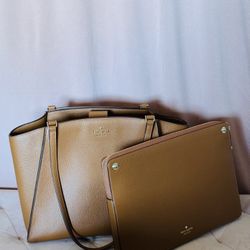 Kate Spade Pebbled Leather Laptop Tote – Gently Used
