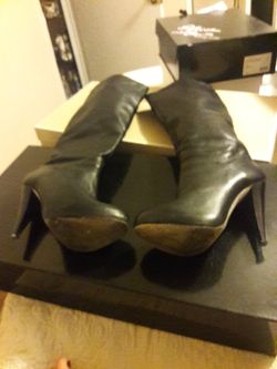 Dolcevita thigh heel boots