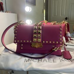 Fuchsia Pink Michael Kors Shoulder Bag