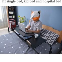 Laptop Table With Wheels And Adjustable Heights