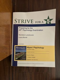 Strive For 5 Preparing for the AP Psychology Exam