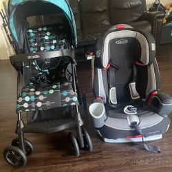 Baby Stroller And Seat
