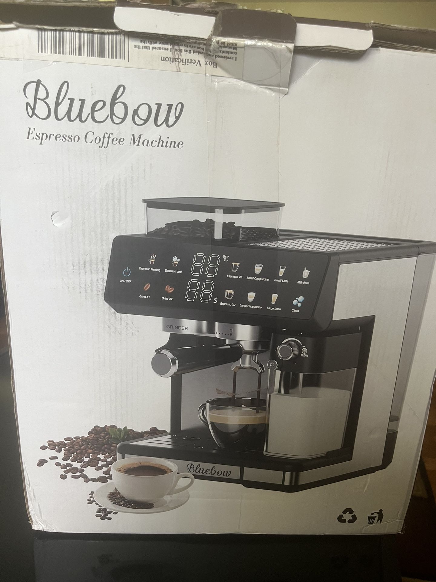 Bluebow Espresso Coffee Machine