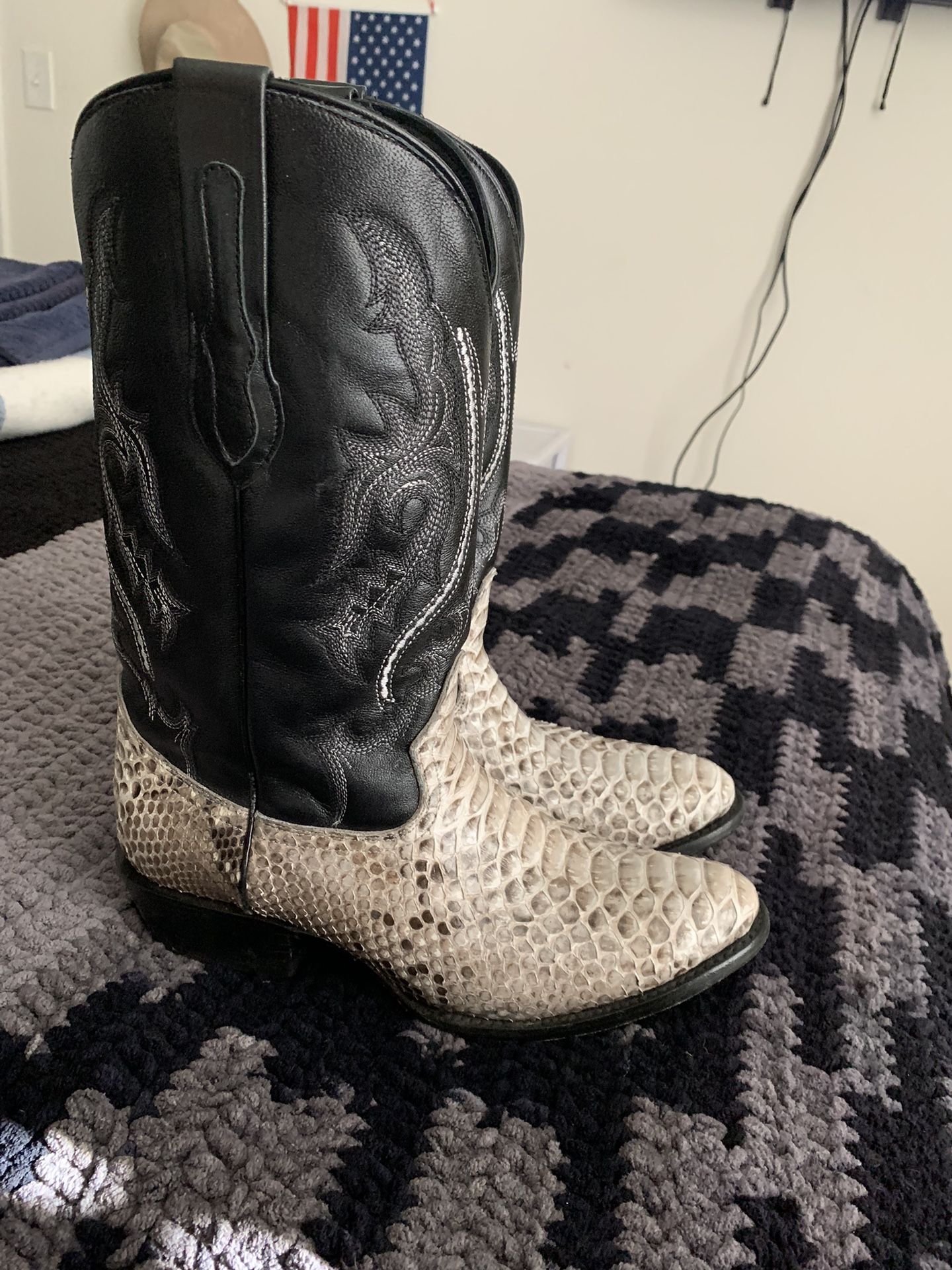 Men’s JB Dillon Python Boots
