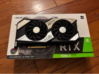 ASUS KO GeForce RTX 3060 Ti V2 OC 8GB GDDR6 Graphics Card