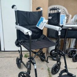 DRIVE TRANSPORT WHEELCHAIR 19" WIDTH