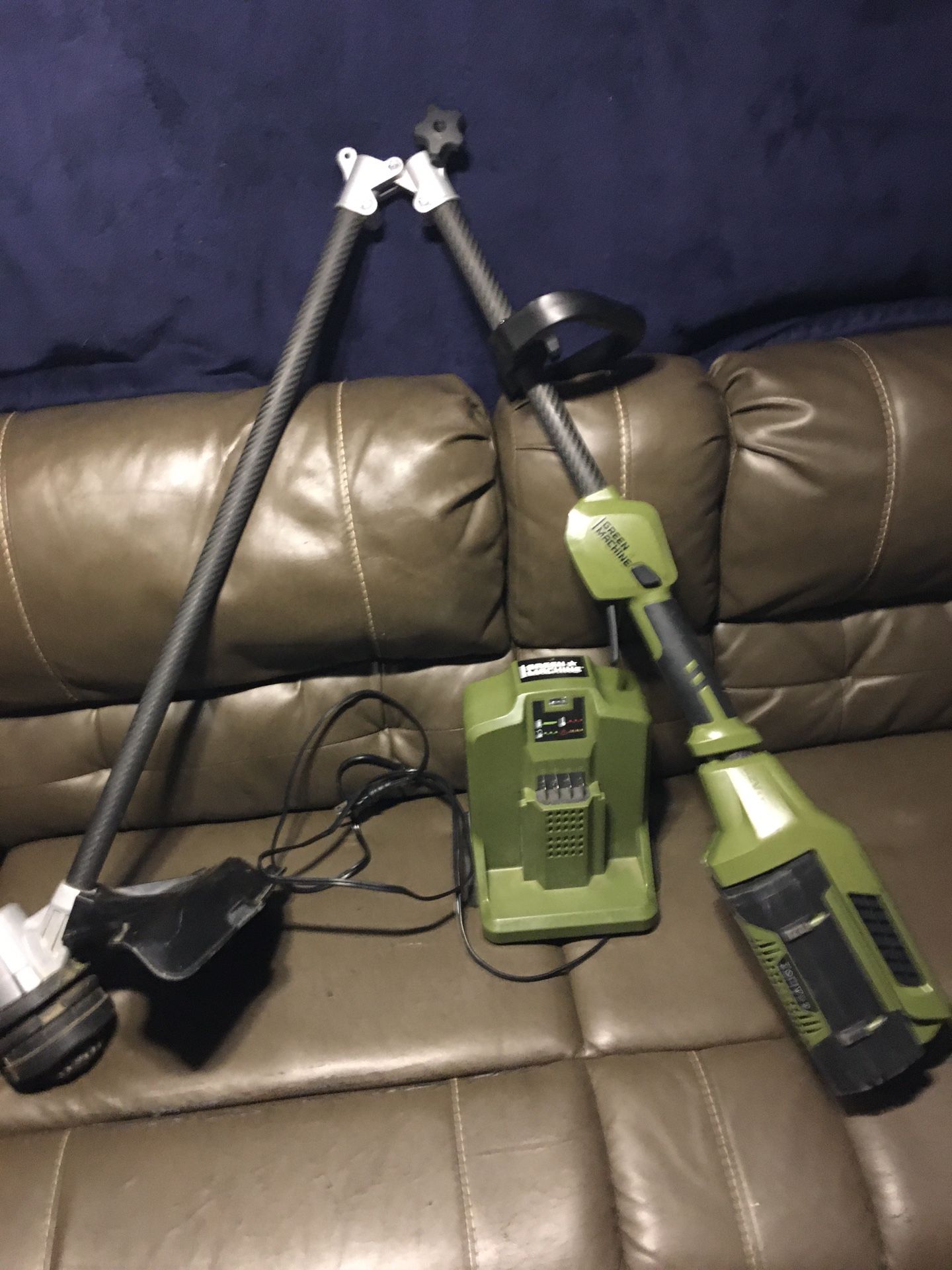 Green machine Weedeater