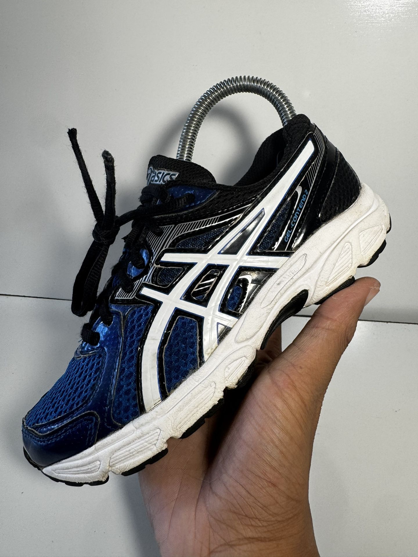 ASICS Gel Contend 2 “Blue/ Silver/ Black” Size 2