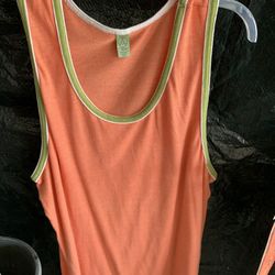 Men’s Multiple Colored Tank Shirt Size 2XL,  Fits Like XL, Multiple Colors Accents, Soft Comfortable Fabric