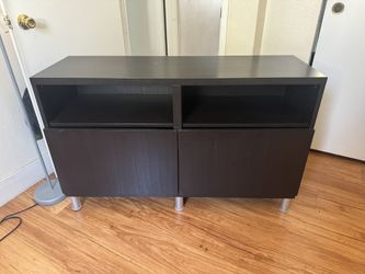 Ikea Media Cabinet - Black