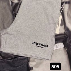 ESSENTIAL SHORTS DARK OAT 