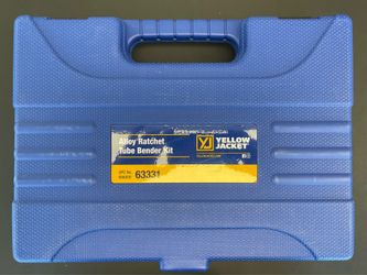 Yellow Jacket Alloy Ratchet Tube Bender Kit