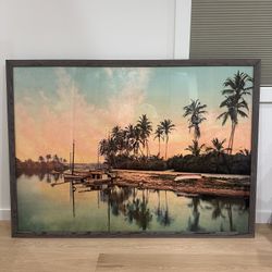 Miami River Large Print