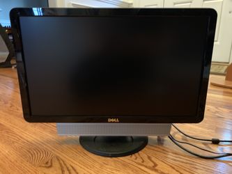 Dell 21" widescreen monitor with speakers