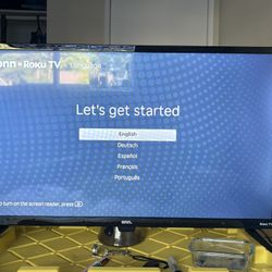 32 Inch Roku TV With Remote