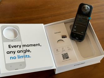 Insta360 X5 8K 360 Action Camera Bundle Open Box