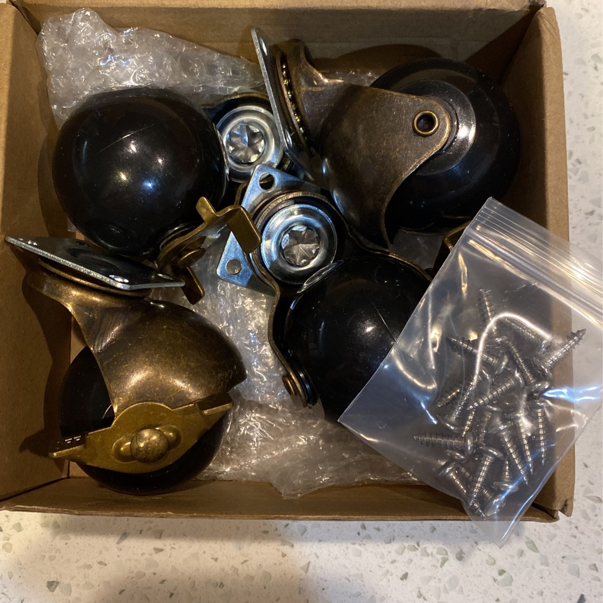 Ball Casters- Antique