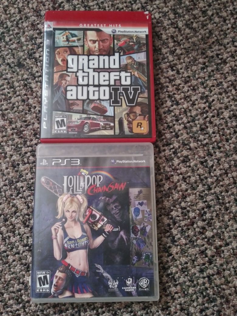 Gta4 & lolipop chainsaw