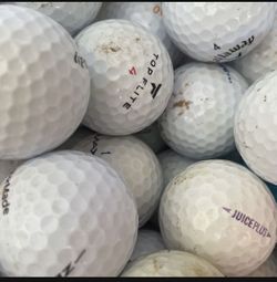 100 Random Golf Balls 