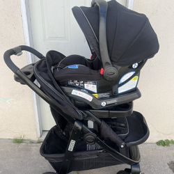 GRACO SNUGRIDE SET STROLLER 