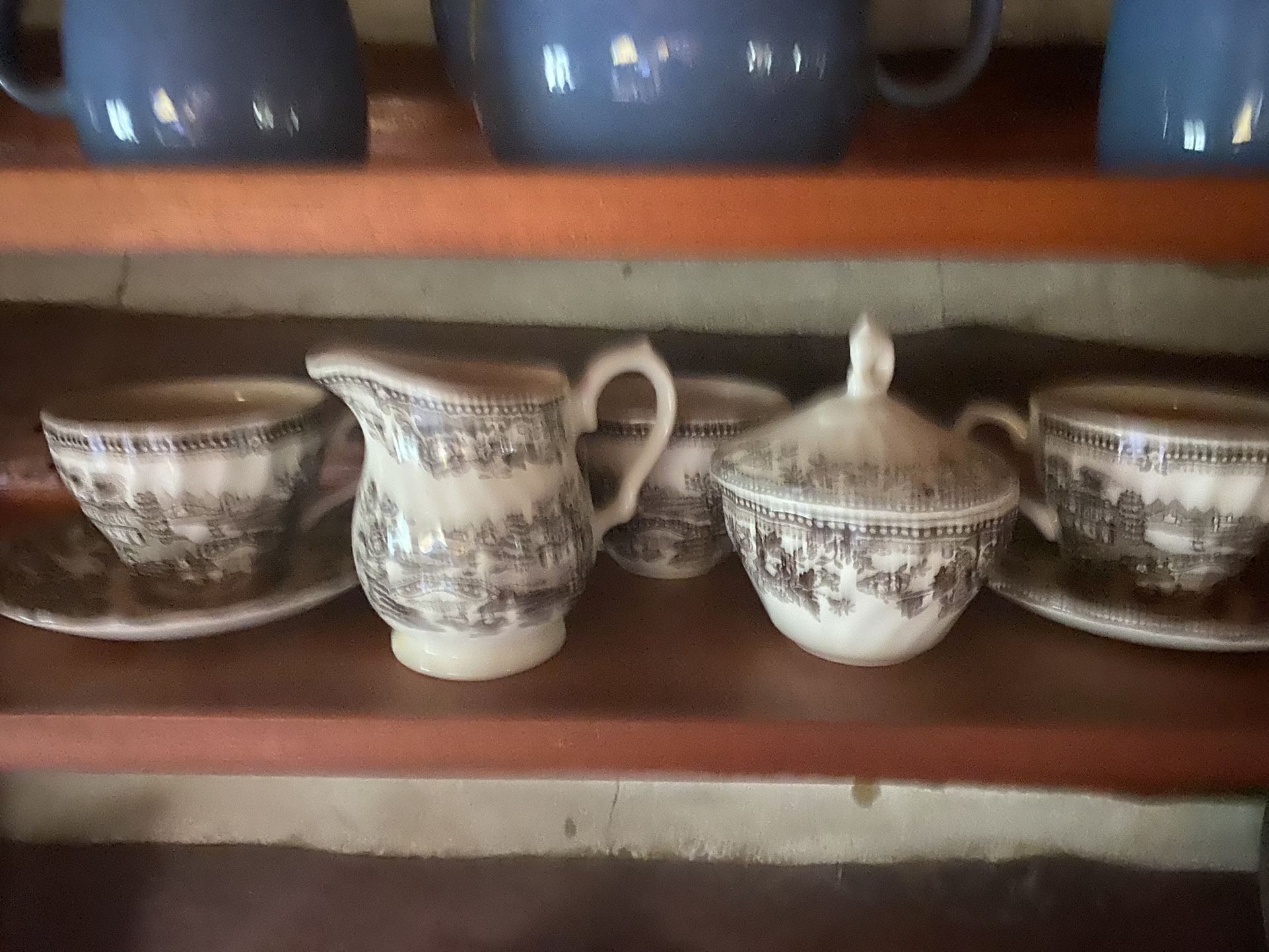 Churchill Tonquin Brown Tea Set