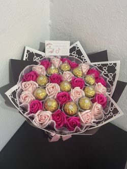 Mothers Day Soap Rose Ramo