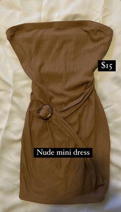 Nude Mid Dress