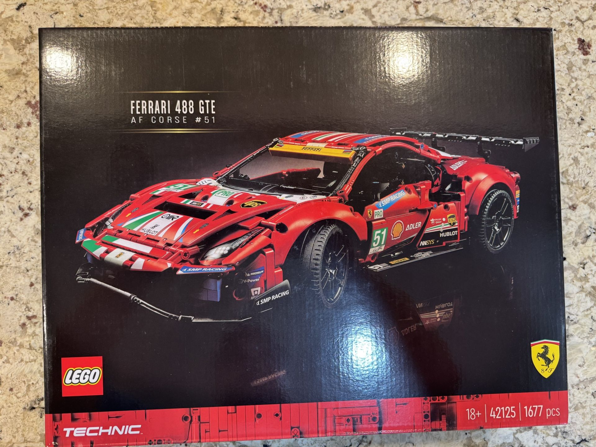 Ferrari 488 Lego set