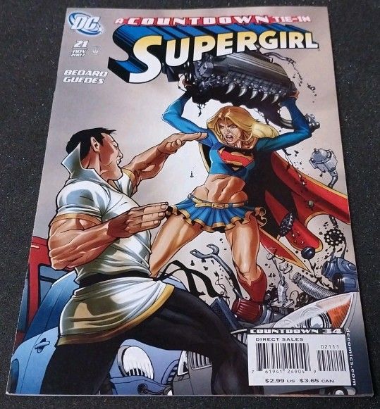 DC Comics Supergirl Comic Book A Countdown Tie-in 34 Rare 2007 GOOD!