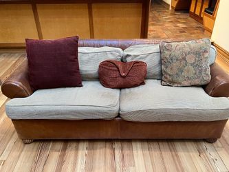 Down Leather couch