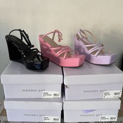 36 Pairs New Steve Madden Sandal Wedges 