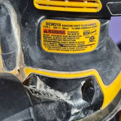 Dewalt random orbidal sander