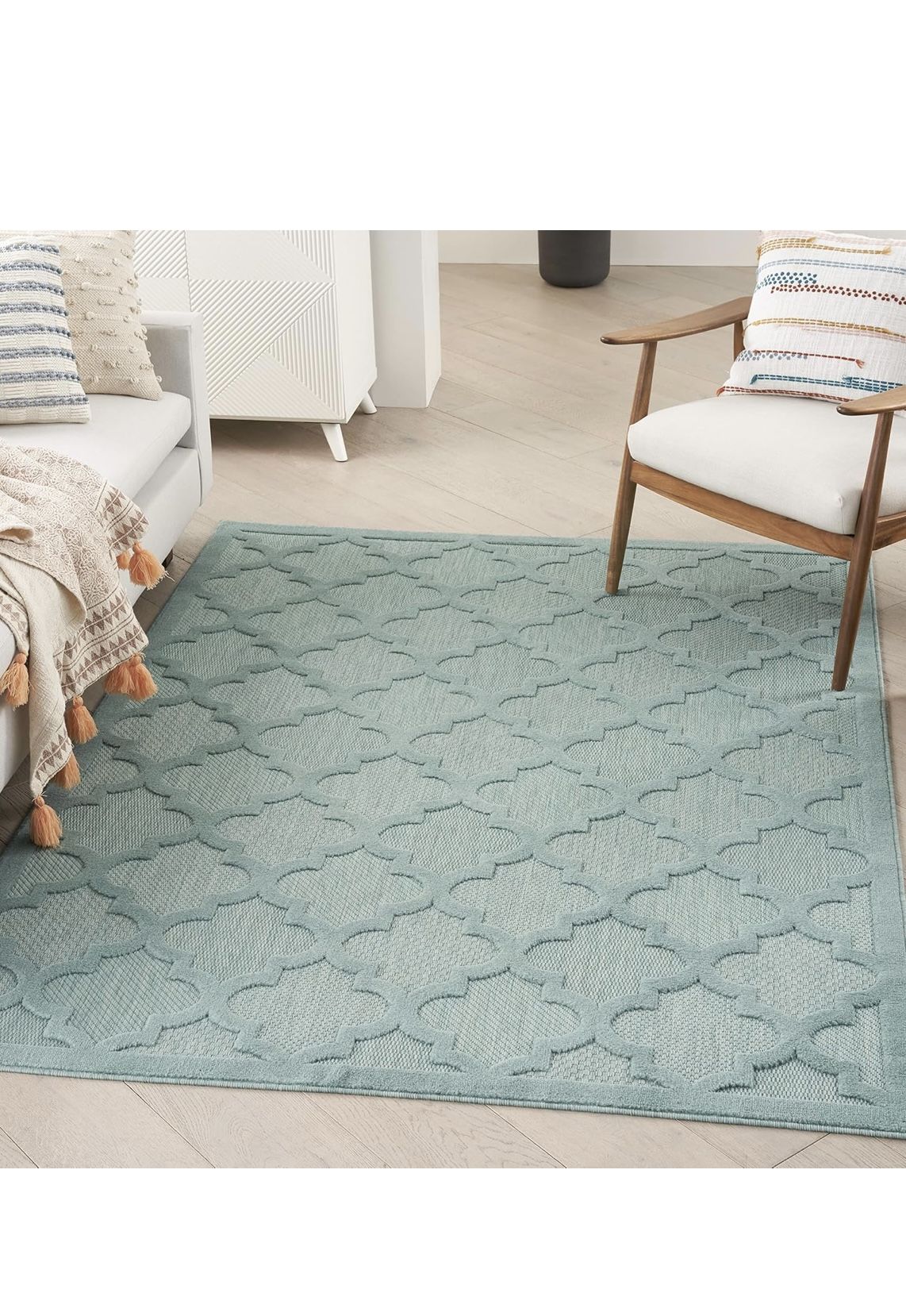Area Rug - Teal