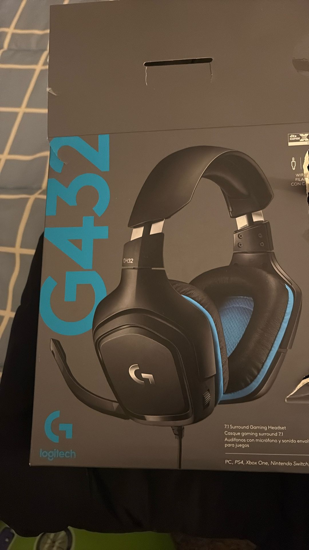 G432 Gaming Headphones 