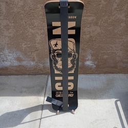 GIBBON GiBoard Balance Board for Adults & Kids - Slackline Workout Equipment Home Gym Training - Wooden Wobble Board Balance Trainer - Stand