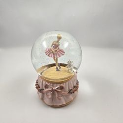 Dreamwizor Ballerina Snow Globe Plays Greensleeves Music Ballet Dancing Girl wit