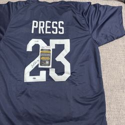 Christen Press Signed Autograph Custom Jersey - JSA Coa - USWNT Soccer