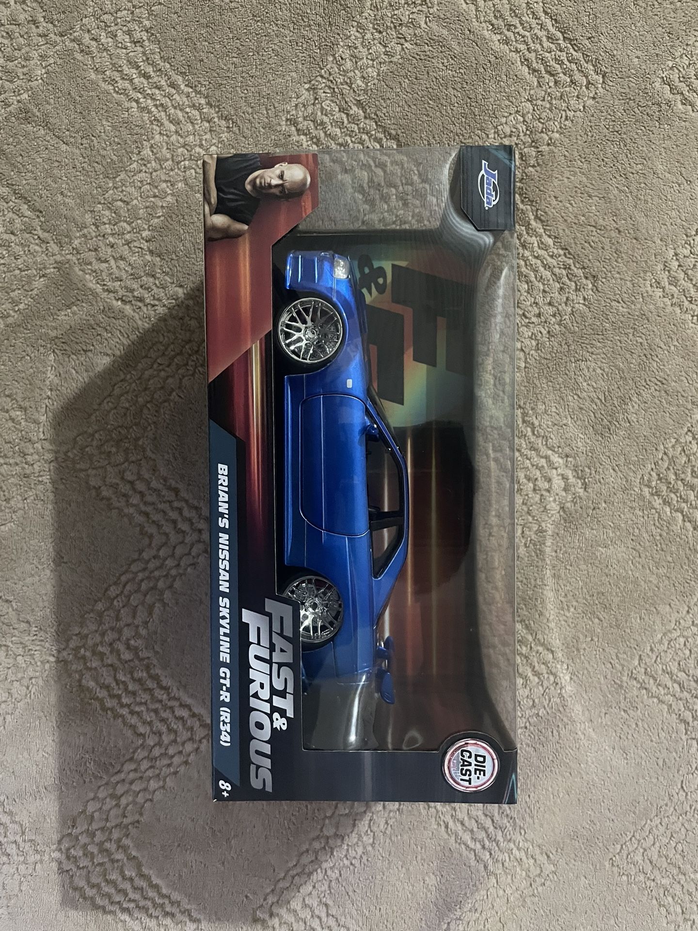 Fast and furious Brian's Nissan skyline GT-R (R34)