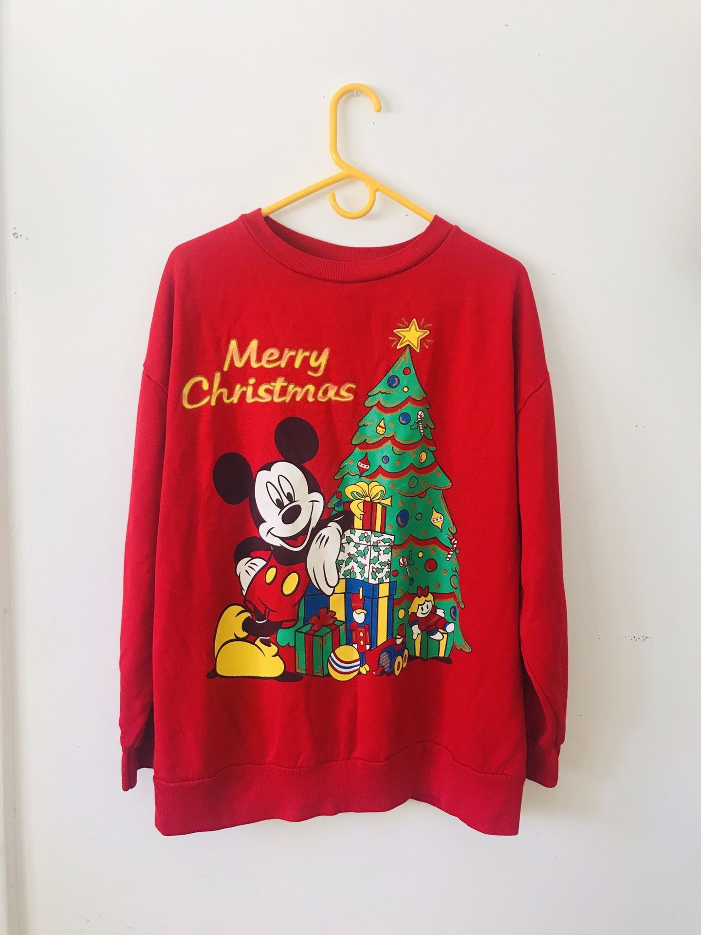 Vintage Mickey Unlimted Christmas sweatshirt